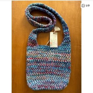 NWT Johnny Was Crochet Crossbody Bag